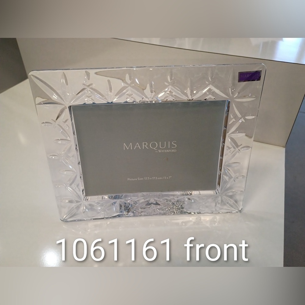 Waterford MARQUIS MARKHAM PICTURE FRAME, 5X7, New in Box